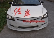 [外觀] 思銘 思域RR大包圍 改裝包圍 無(wú)限 碳纖維尾翼 側(cè)裙 保險(xiǎn)杠 霧燈