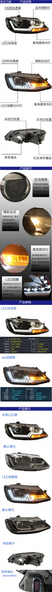 新速騰光導(dǎo)Q5透鏡日行燈完美升級(jí)
