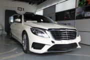 奔馳S63L全車巨亮U+透明膜車身改色案例