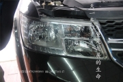 成都酷威改燈改裝LED日行燈天使眼Q5雙光透鏡氙氣大燈總成