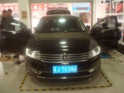鹽城汽車音響改裝 大眾邁騰 音響升級 意大利ATI悠揚三分頻