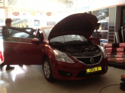 佛山永福汽車音響 日產(chǎn)騏達汽車音響改裝魔雷瑪仕舞套裝...