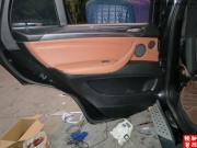 成都寶馬x5音響改裝升級英國BAF小皇子-成都銳馳音響改裝