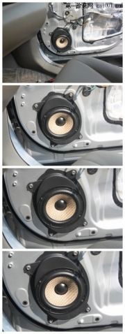 漢蘭達改裝歌樂新款通用導航NX403CII完美支持原車方控按鍵