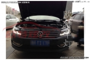 大眾新帕薩特車燈改裝 升級(jí)大燈總成 綿陽(yáng)歐特專業(yè)改燈改裝