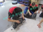 廣州番禺道聲馬自達6 燈光升級改裝Q5 雙光透鏡