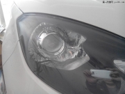 衡水改灯 艺邦专业汽车照明 名爵MG3升级国产海拉3双氙透镜