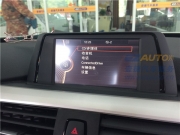 新款寶馬320LI加裝導航選配行車記錄儀安裝實拍