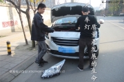成都標致3008改燈 完美無損不開燈改Q5雙光透鏡氙氣大燈