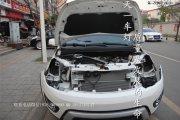 成都長城M4改車燈 改裝原廠歐標Q5小糸雙光透鏡氙氣大燈LED...