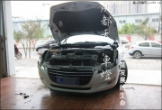 成都標(biāo)志508車燈改裝升級(jí)高頻大燈總成日行燈