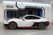 保時捷911卡雷拉4局部個性裝飾車身改色案例