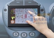 上海壹捷宝马3系GPS导航无损加装凯立德地图触摸。