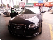 南寧汽車原車屏升級(jí)-奧迪A6L加解碼器實(shí)現(xiàn)凱立德手寫導(dǎo)航...