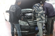 成都奔馳C180改車(chē)燈 改裝原廠Q5小糸雙光透鏡歐司朗氙氣燈