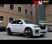 寶馬E71寶馬X6改裝HAMANN窄體包圍 前杠1件 LED4個(gè)后唇大包圍...