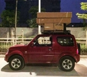 [越野SUV] 不用横杆 大载重 铃木 吉姆尼 酷黑 行李框 车顶架 行李架 车顶筐