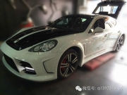 保時(shí)捷panamera升級改裝mansory大包圍完工，靚照來襲！