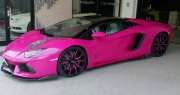 悶騷艷粉 Vitt Squalo改裝2014蘭博基尼Aventador跑車