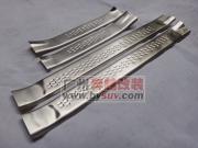 [商品--外觀改裝裝飾]比亞迪S6內(nèi)置門檻條/不銹鋼，改裝BYDS6內(nèi)置迎賓踏板，S6外觀改裝圖片，S6提車加裝作業(yè)，奔越S6外觀改裝網(wǎng)