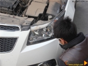 鎮(zhèn)江科魯茲改燈 鎮(zhèn)江專業(yè)改燈 科魯茲車改裝雙光透鏡天使