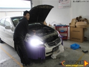 鎮(zhèn)江改燈 鎮(zhèn)江雅閣改裝氙氣燈加裝雙光透鏡天使眼惡魔眼