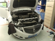 深圳汽車燈光改裝升級：英朗GT2改裝Q5透鏡【光速車改】