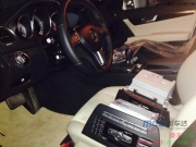 奔馳C級(jí)換原廠主機(jī)換原廠大屏DVD導(dǎo)航小屏改大屏