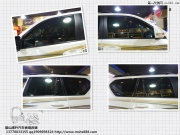 豐田普拉多貼膜—【四川眉山惠升汽車音響隔音改裝】
