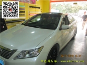 [外觀] 豐田凱美瑞貼黑頂 車頂亮光黑色貼膜 全景天窗貼膜 深圳車衣裳實體店出品