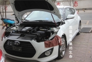 [燈光燈飾] 成都現(xiàn)代飛思車燈改裝Q5海拉雙光透鏡歐司朗氙氣燈惡魔眼日行燈