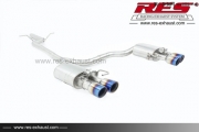 奧迪Q5改裝RES racing 排氣管