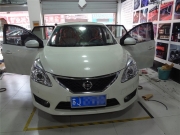 尼桑騏達(dá)音響改裝 意大利PHD CF6.1 車門雙層隔音——鹽城道聲