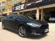新蒙迪歐全車亞光黑車身改色案例