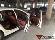 寶馬5系加裝外掛電腦，全車氛圍燈