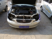 比亞迪F3車燈改裝案例