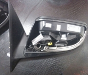 宝马2015款328LI无损加装折叠后视镜 后视镜改装 电动折叠