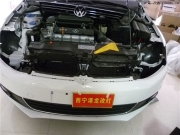 大眾速騰車燈改裝透鏡案例