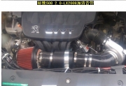 [动力引擎] 标致508 进气改装 动力提升节油改装加装键程离心式电动涡轮增压器LX2008配冬菇头
