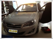 佛山永福 豐田花冠汽車大能隔音+改裝德國彩虹EL-C6.2