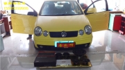 大眾polo升級(jí)卡霸士音響 徐州音樂(lè)聽(tīng)汽車(chē)音響改裝