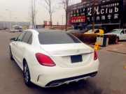 奔馳C200未上牌加裝RES中尾端排氣    聲音低沉渾厚不夸張已...