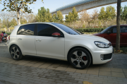 高爾夫GTI全車陶瓷白車身改色案例