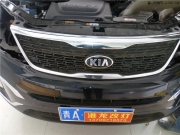 西寧起亞索蘭托車燈改裝案例