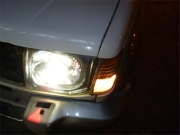 西寧三菱獵豹車燈透鏡改裝