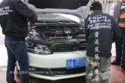 成都新速騰改車燈改裝升級(jí)GLI大燈總成