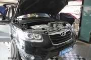 杭州道聲 音樂的青睞——現(xiàn)代圣達菲汽車音響改裝