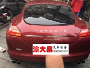 保時(shí)捷帕拉米拉Panamera原車屏升級語音導(dǎo)航_重慶渝大昌音響