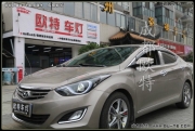 成都現(xiàn)代朗動改裝氙氣，全新海拉五雙光透鏡，飛利浦XV480...
