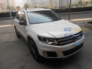 廣州大眾途觀全車玻璃貼膜廣州龍膜授權(quán)店新車玻璃貼膜